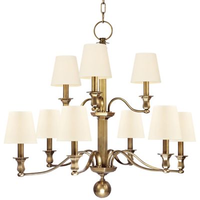 Charlotte 2-Tier Chandelier by Hudson Valley Lighting - Starlight Lighting USA and Canada